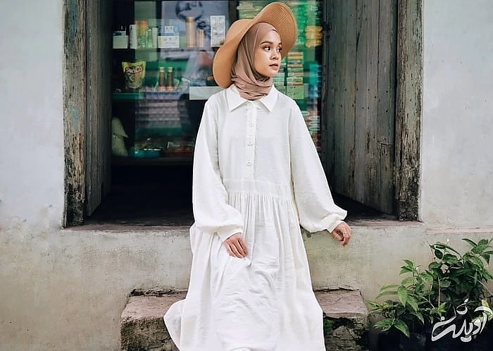 مانتو مناسب خانم های شکم دار پیراهن ساحلی